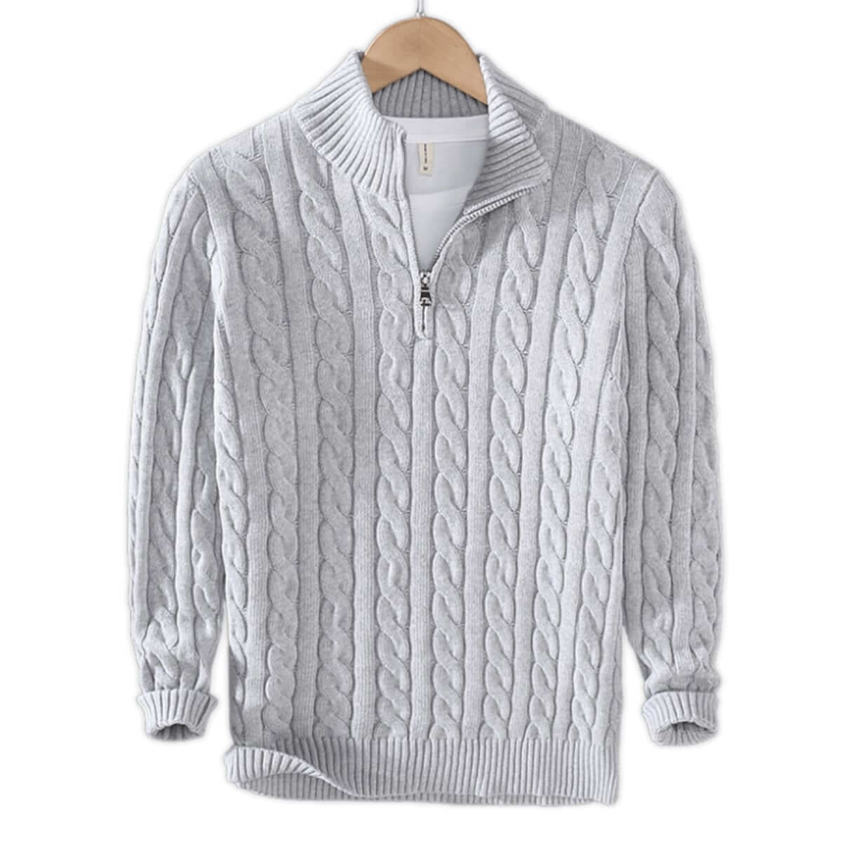 Noah™ | Casual Zip Neck Knit